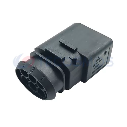 Waterproof IP66 Copper Contact ABS/Nylon Housing Wire Harness Lambda Sensor Plug for Car 6-Pin Male 1J0973733 - image 3